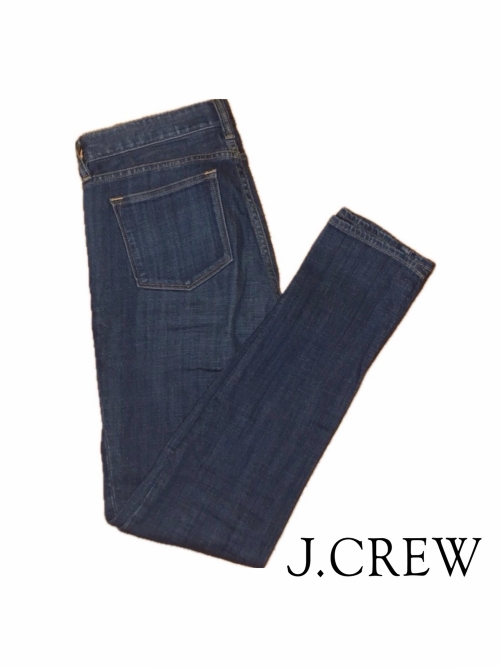 J. Crew Women's Skinny Jeans - Dark Blue